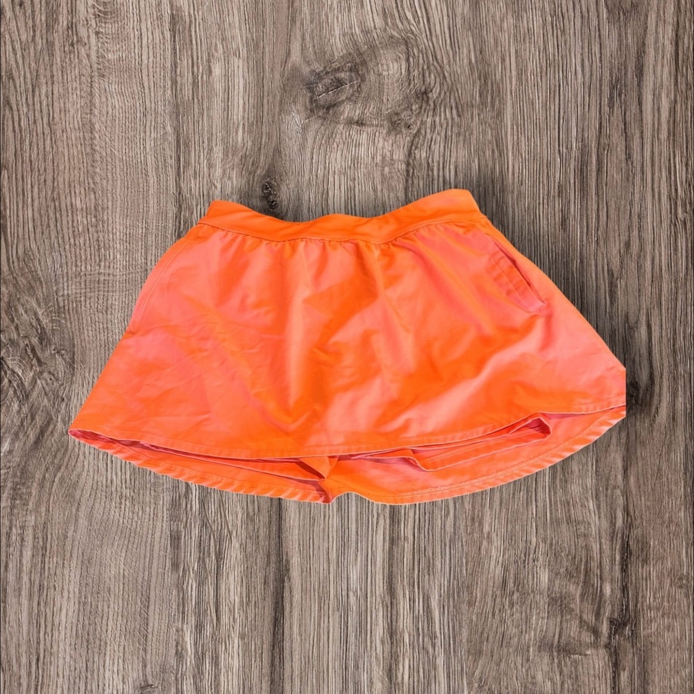 Crane Tangerine Orange Skort Skirt Tennis Golf Size Medium
